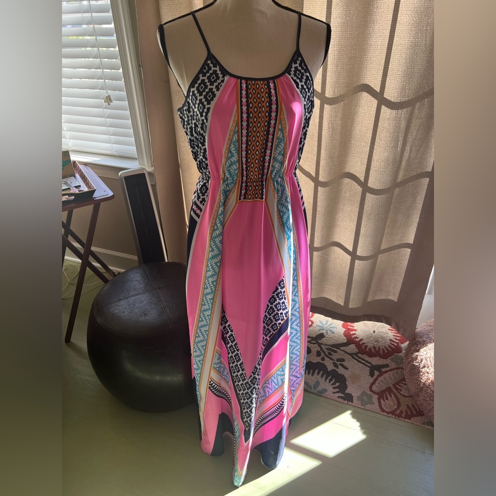 Multi-Colored Arizona Jean Co Maxi Dress